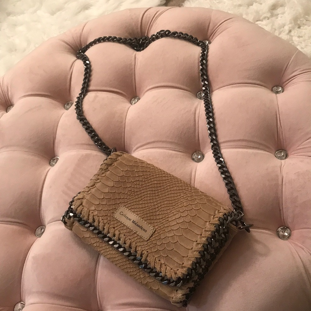 Leather crossbody bag